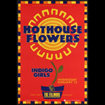 Hothouse Flowers 1989 Fillmore F75 Poster