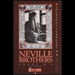 Neville Brothers 1989 Fillmore F76 Poster