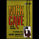 Nick Cave and the Bad Seeds 1989 Fillmore F78 Poster