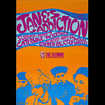 Jane's Addiction 1989 Fillmore F95 Poster