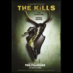 The Kills 2009 Fillmore F1014 Poster