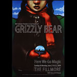 Grizzly Bear 2009 Fillmore F1018 Poster