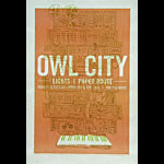 Owl City 2010 Fillmore F1047 Poster