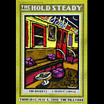 The Hold Steady 2010 Fillmore F1056 Poster