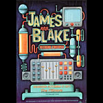 James Blake 2011 Fillmore F1114 Poster