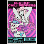Red Hot Chili Peppers 1989 Fillmore F115 Poster