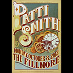 Patti Smith 2012 Fillmore F1184 Poster