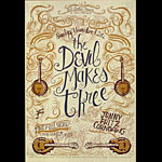 Devil Makes Three 2012 Fillmore F1189 Poster