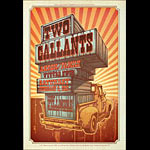 Two Gallants 2013 Fillmore F1200 Poster