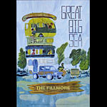 Great Big Sea 2013 Fillmore F1204 Poster