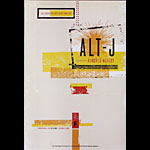 Alt-J 2013 Fillmore F1209 Poster