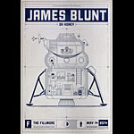 James Blunt 2014 Fillmore F1270 Poster