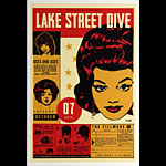 Lake Street Dive 2014 Fillmore F1288 Poster