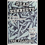 Dead Kennedys 2016 Fillmore F1396 Poster