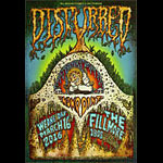 Disturbed 2016 Fillmore F1400 Poster