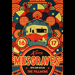 Kacey Musgraves 2016 Fillmore F1427 Poster