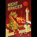 Night Ranger 2016 Fillmore F1447 Poster