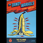 The Dandy Warhols 2016 Fillmore F1452 Poster