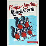 Pimps of Joytime 2017 Fillmore F1469 Poster