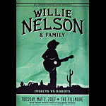 Willie Nelson and Family 2017 Fillmore F1485 Poster