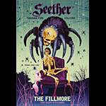 Seether 2017 Fillmore F1497 Poster