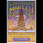 Damian Marley 2017 Fillmore F1510 Poster