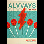 Alvvays 2017 Fillmore F1520 Poster