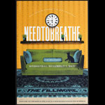 Needtobreathe  Fillmore F1525 Poster