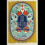 The Oh Hellos 2018 Fillmore F1566 Poster