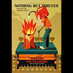 Nothing But Thieves 2018 Fillmore F1593 Poster