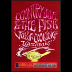 Country Joe & The Fish 1994 Fillmore F172 Poster