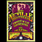 The Neville Brothers 1994 Fillmore F173 Poster