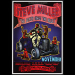 The Steve Miller Blues Band 1995 Fillmore F202 Poster