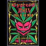 Cypress Hill 1995 Fillmore F205 Poster