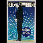 Pete Townshend 1996 Fillmore F219 Poster - signed