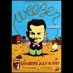 Weezer 1997 Fillmore F279 Poster