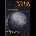 Yo La Tengo 1997 Fillmore F287 Poster