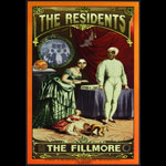 The Residents 1997 Fillmore F299 Poster