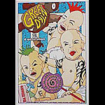 Green Day 1998 Fillmore F308 Poster