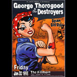 George Thorogood And The Destroyers   1998 Fillmore F312 Poster