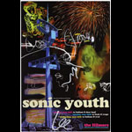 Rex Ray Sonic Youth Autographed Poster