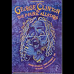 George Clinton & The P-Funk All Stars 1998 Fillmore F340 Poster