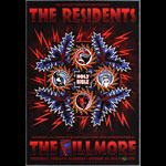 The Residents 1998 Fillmore F346 Poster