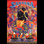 Santana 1999 Fillmore F374 Poster