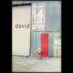 David Gray 2000 Fillmore F416 Poster