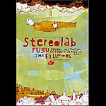 Stereolab 2001 Fillmore F484 Poster