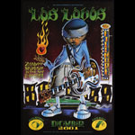 Los Lobos 2001 Fillmore F500 Poster