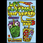 Les Claypool's Frog Brigade 2001 Fillmore F504 Poster