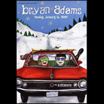 Bryan Adams 2002 Fillmore F505 Poster