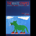 The White Stripes 2002 Fillmore F522 Poster